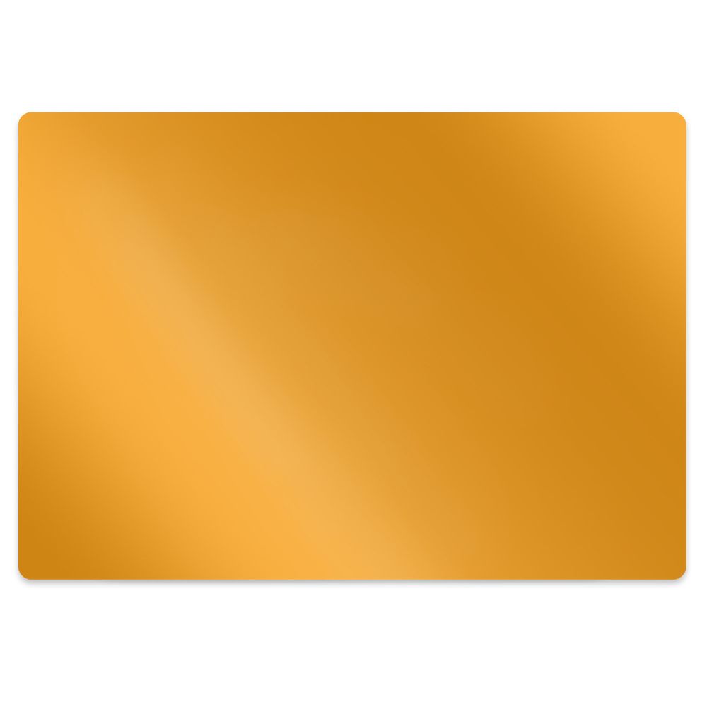 kobercomat.sk Podložka pod stoličku Tmavo žltá farba 120x90 cm 2 cm 